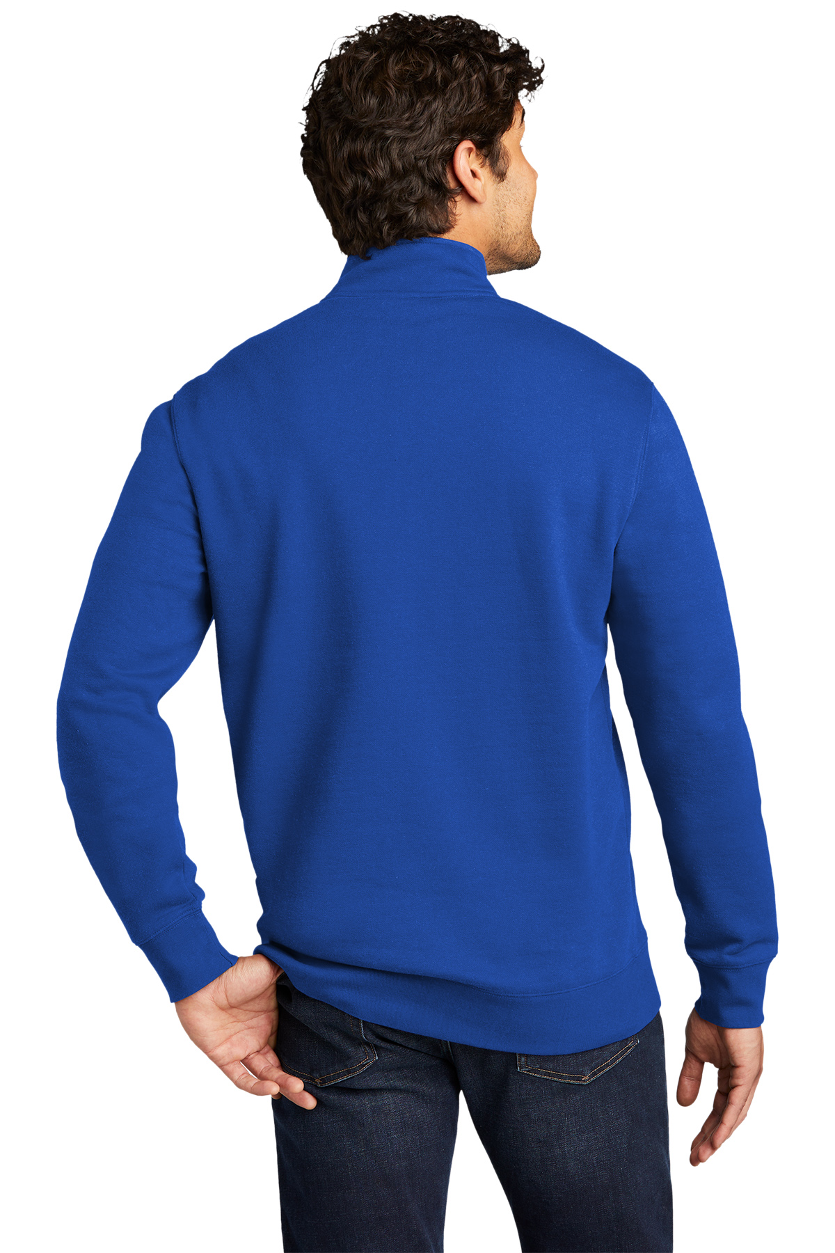 Yellow Pickleball Graphic 1/4 Zip Fleece Pullover