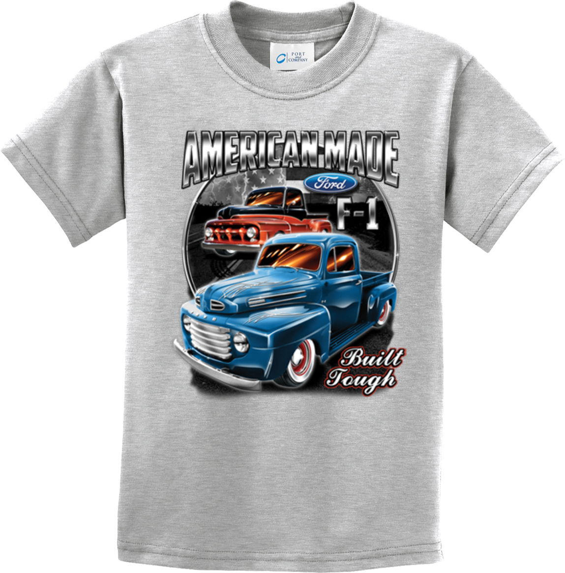 Kids Ford Pickup T-shirt American Made F-1 Youth Tee