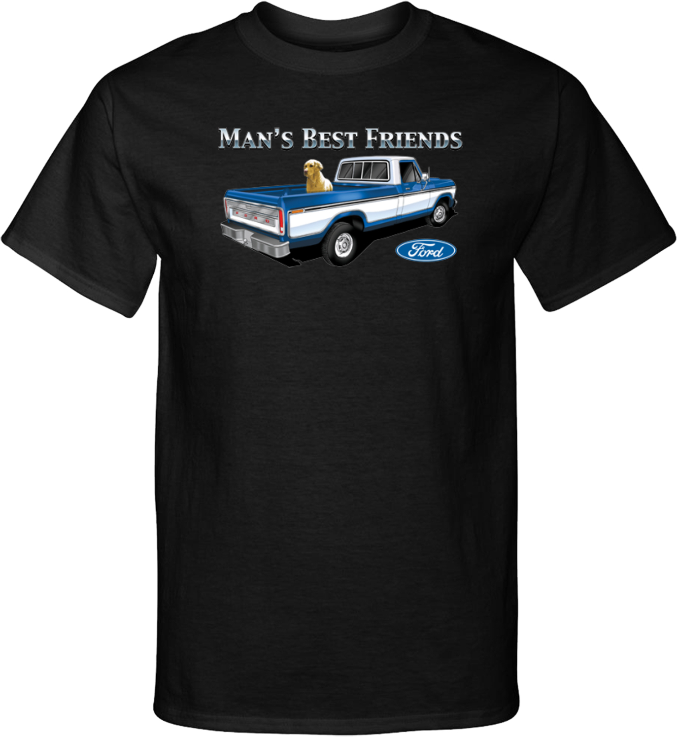 Ford F-150 Tall T-shirt Mans Best Friends