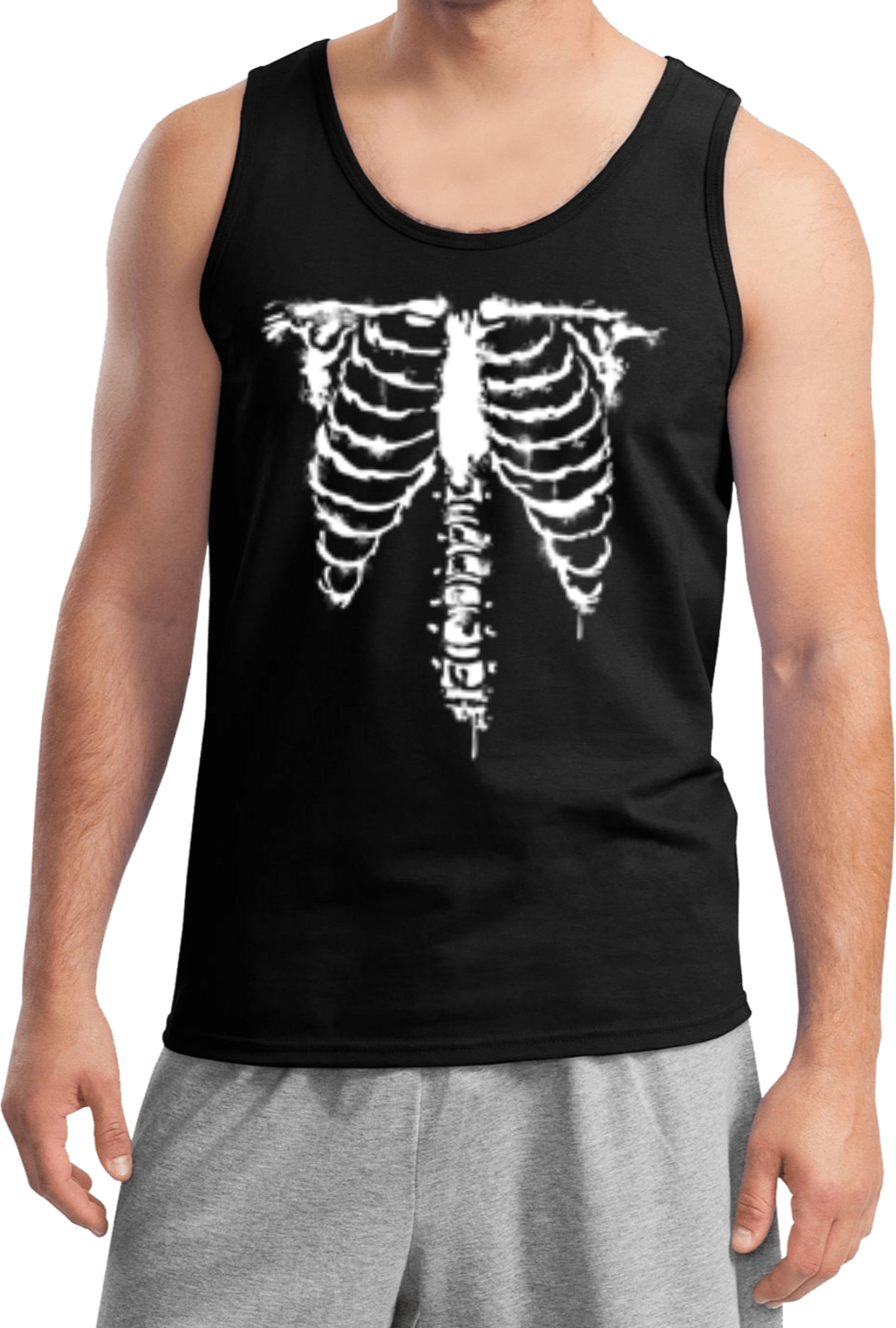 Halloween Skeleton Tank Top