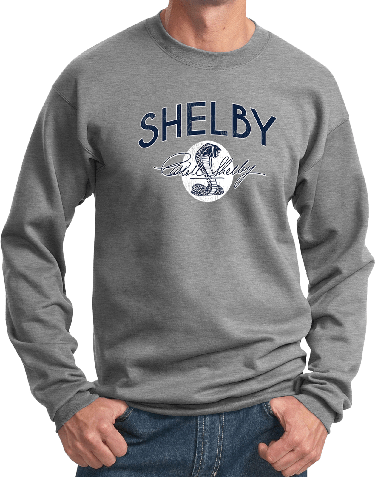 Vintage Shelby Cobra Logo Pullover Sweatshirt
