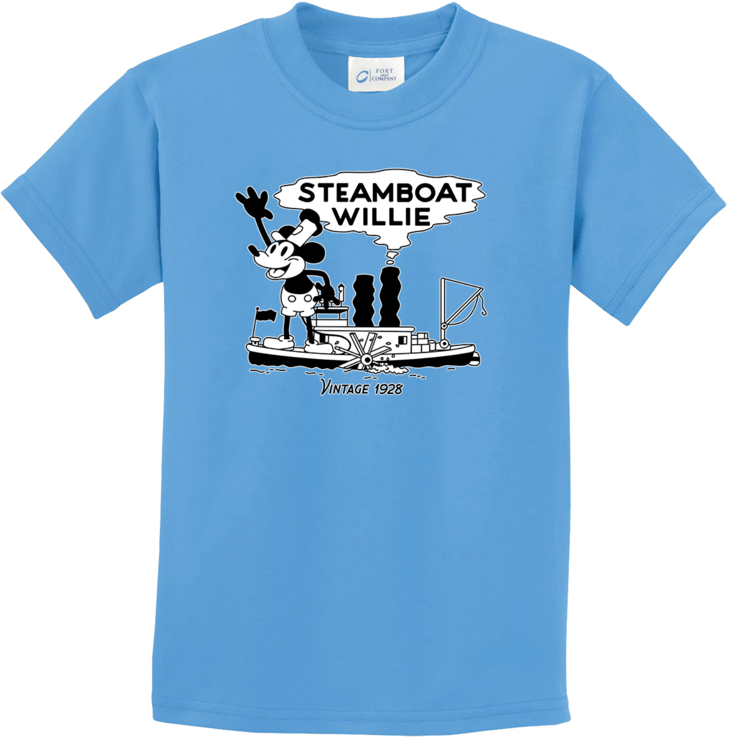 Steamboat Willie Vintage 1928 Kids T-shirt - Picture 11 of 24