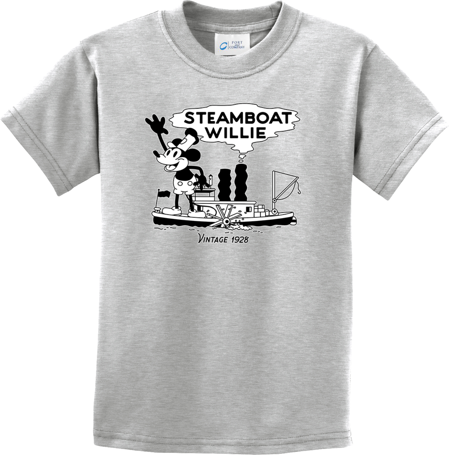 Steamboat Willie Vintage 1928 Kids T-shirt - Picture 7 of 24