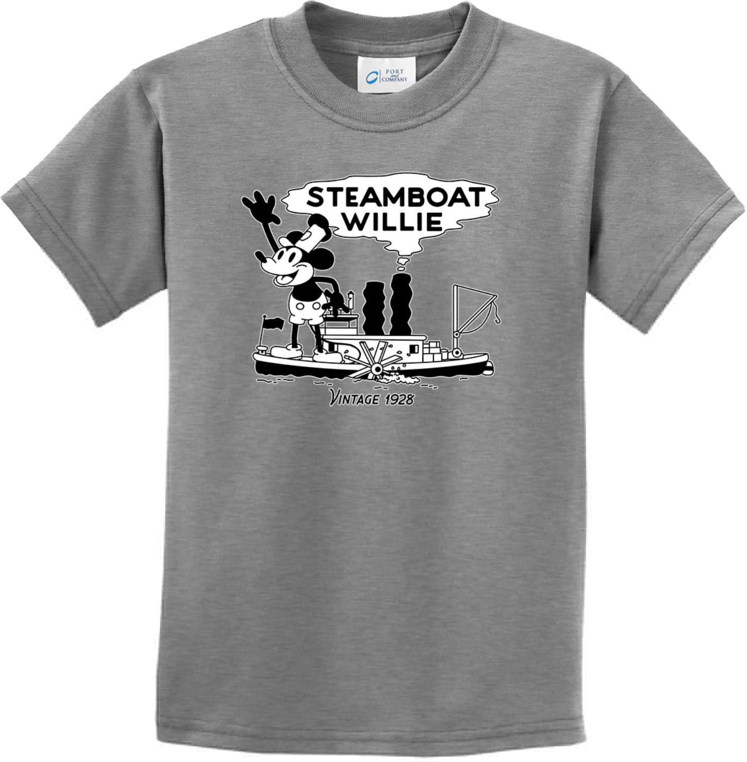 Steamboat Willie Vintage 1928 Kids T-shirt - Picture 13 of 24