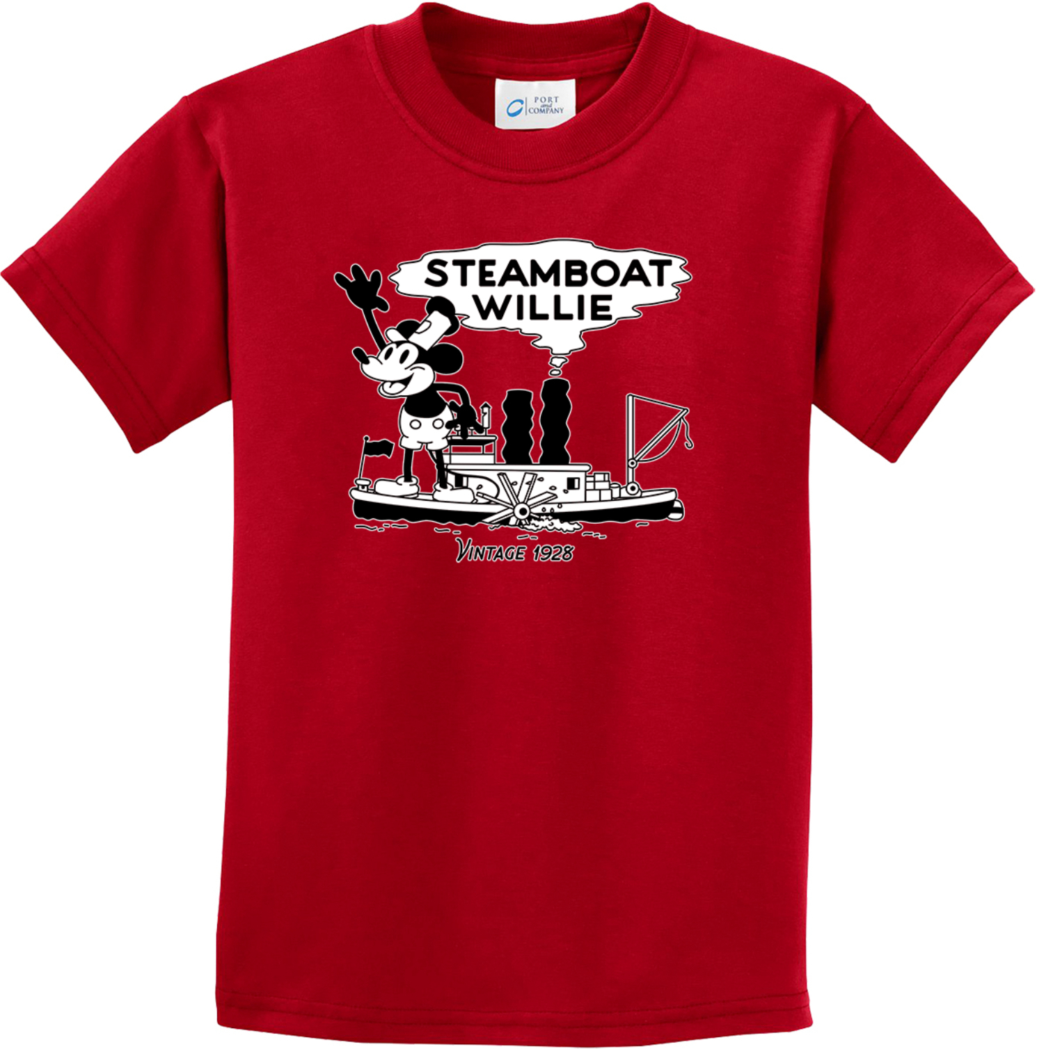 Steamboat Willie Vintage 1928 Kids T-shirt - Picture 21 of 24