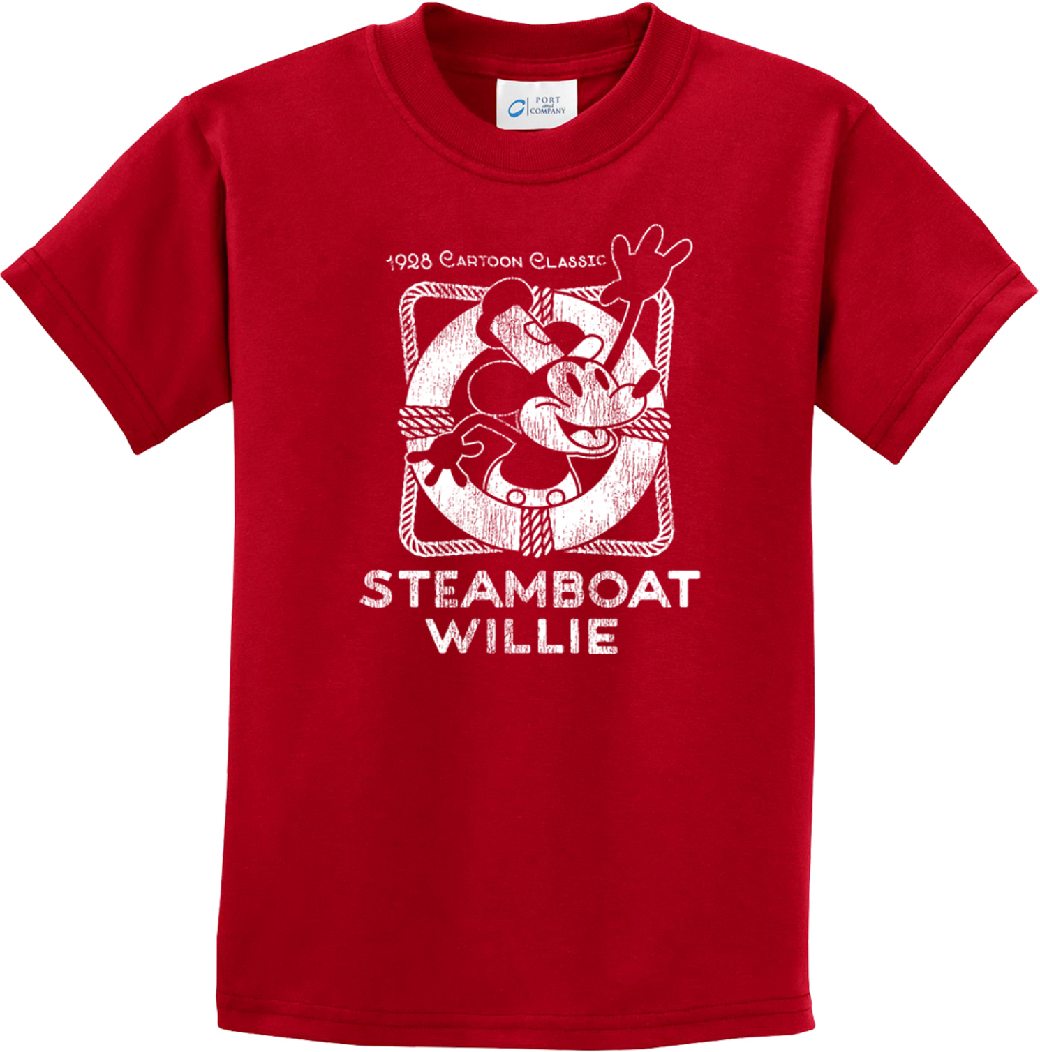 Steamboat Willie Vintage Classic Wave Kids T-shirt - Picture 15 of 16