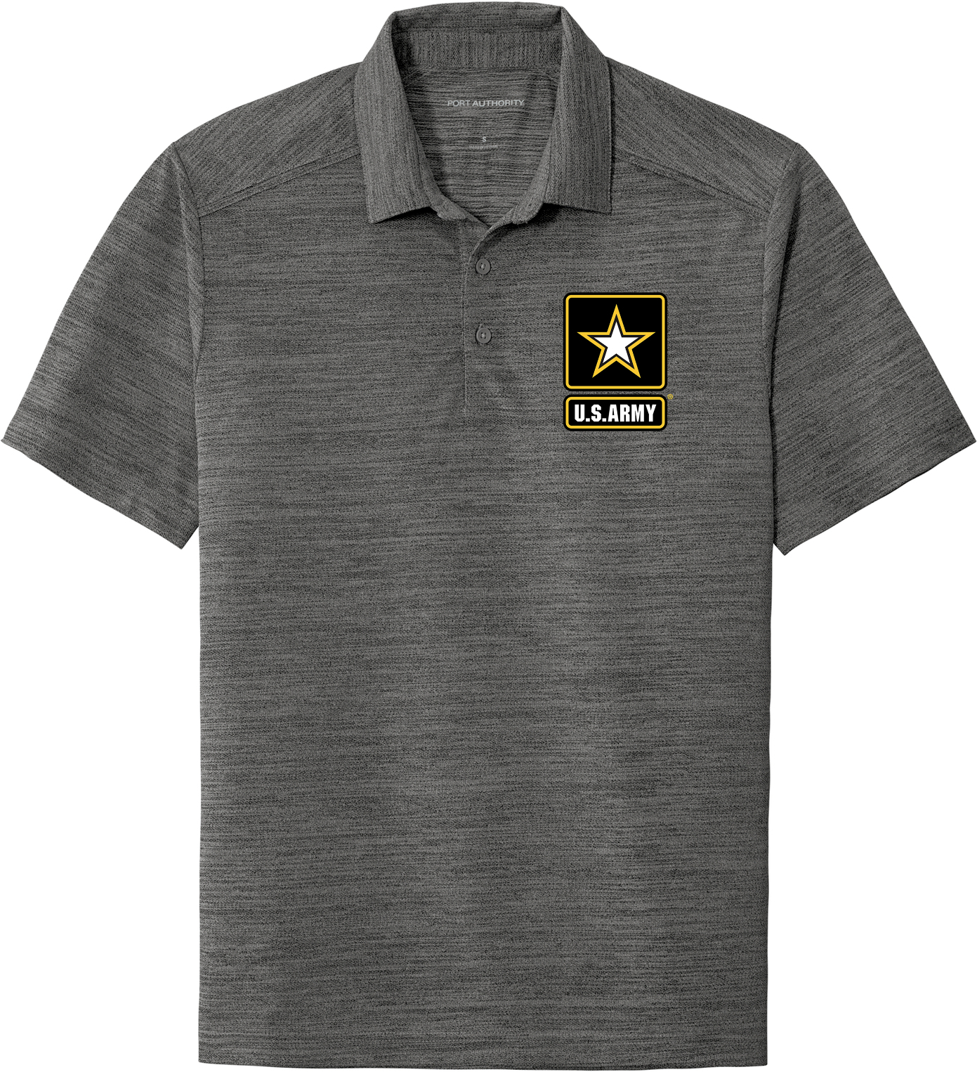 US Army Stretch Heather Polo Shirt