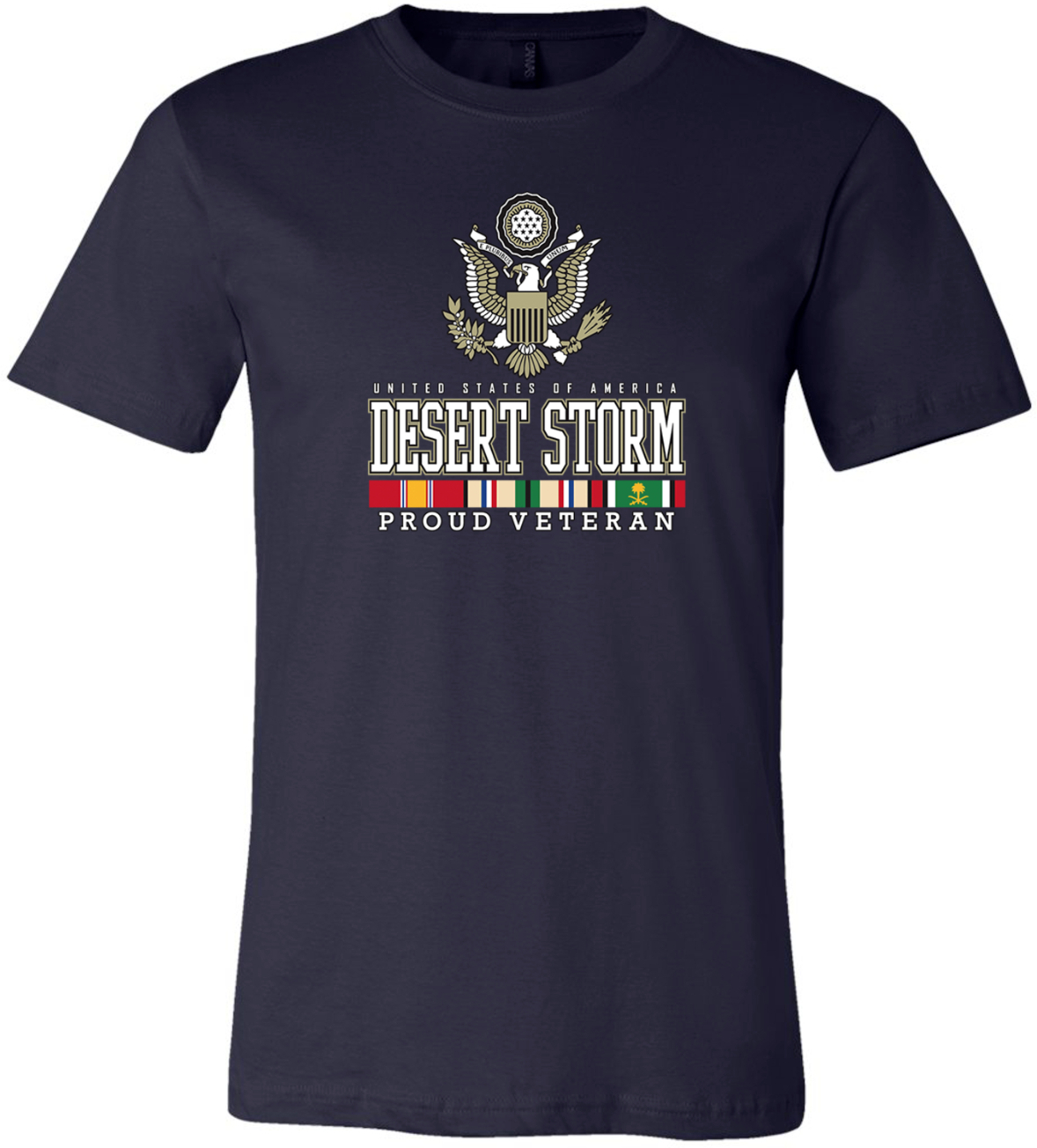 USA Proud Desert Storm Veteran Eagle Soft Premium T-shirt - Picture 11 of 18